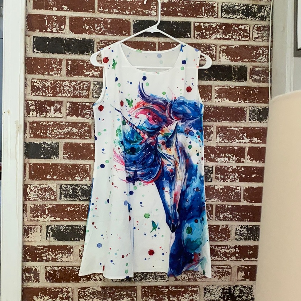 Unicorn and Butterflies Dress 🦋 🦄